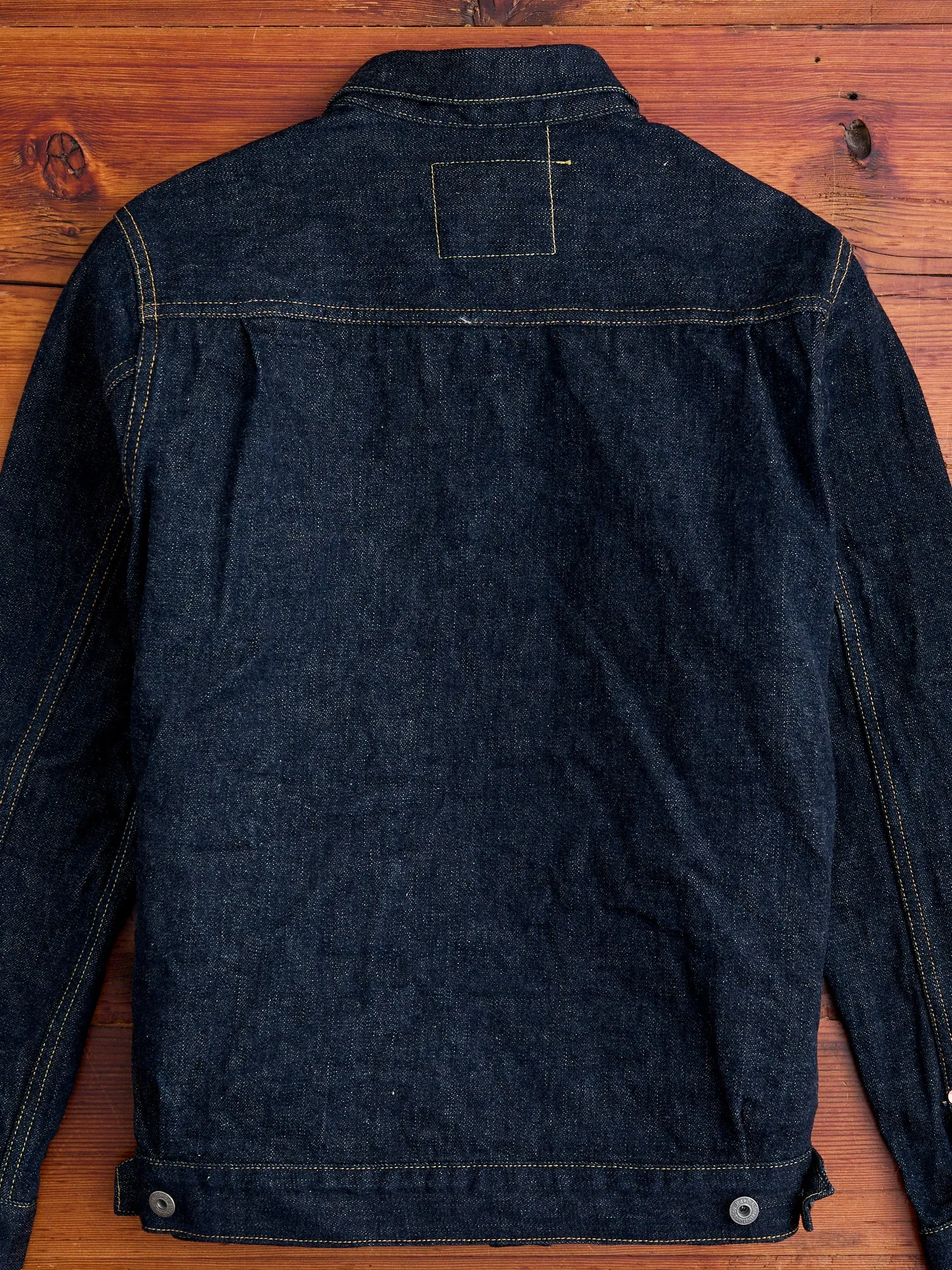 02516P "Sleeping Demon" Natural Indigo 15.5oz Selvedge Denim Jacket