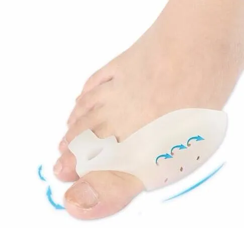 1 Pair Toe Shoe Pads Silicone High Heel Forefoot Cushion Massage Non-Slip Insoles Orthopedic insoles