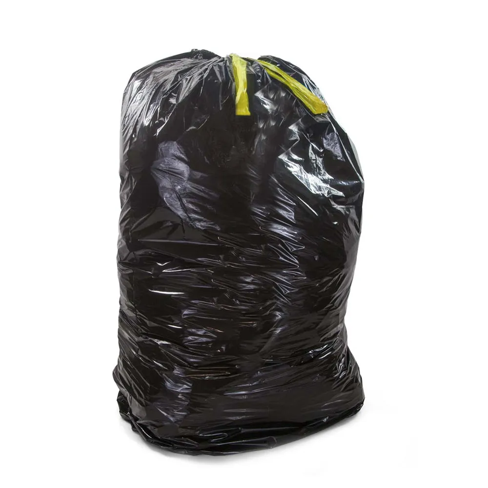 42 Count Super Tuff Heavy Duty 30 Gallon Trash Bags Drawstring Disposal Kitchen