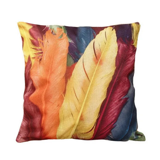 9 Styles Home Colorful Throw Pillow Case Cover 43*43cm
