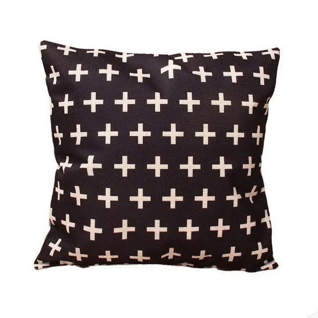 9 Styles Home Colorful Throw Pillow Case Cover 43*43cm