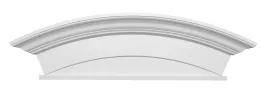 9" Crosshead Arch with Bottom Trim