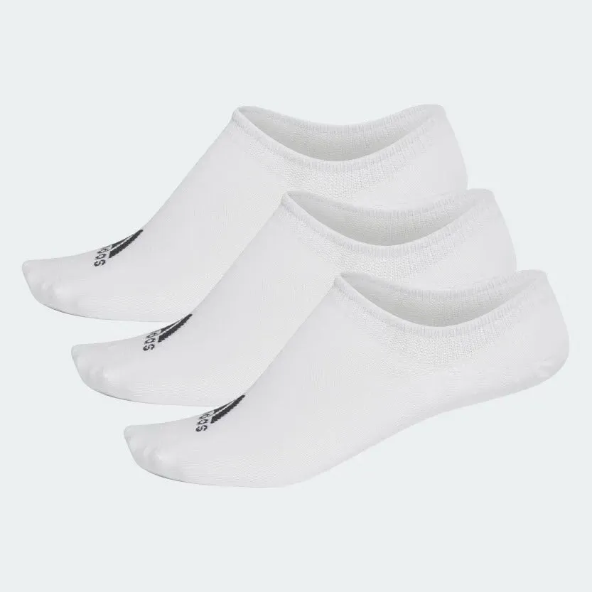 Adidas Performance Invisible Socks 3 Pair White CF3390