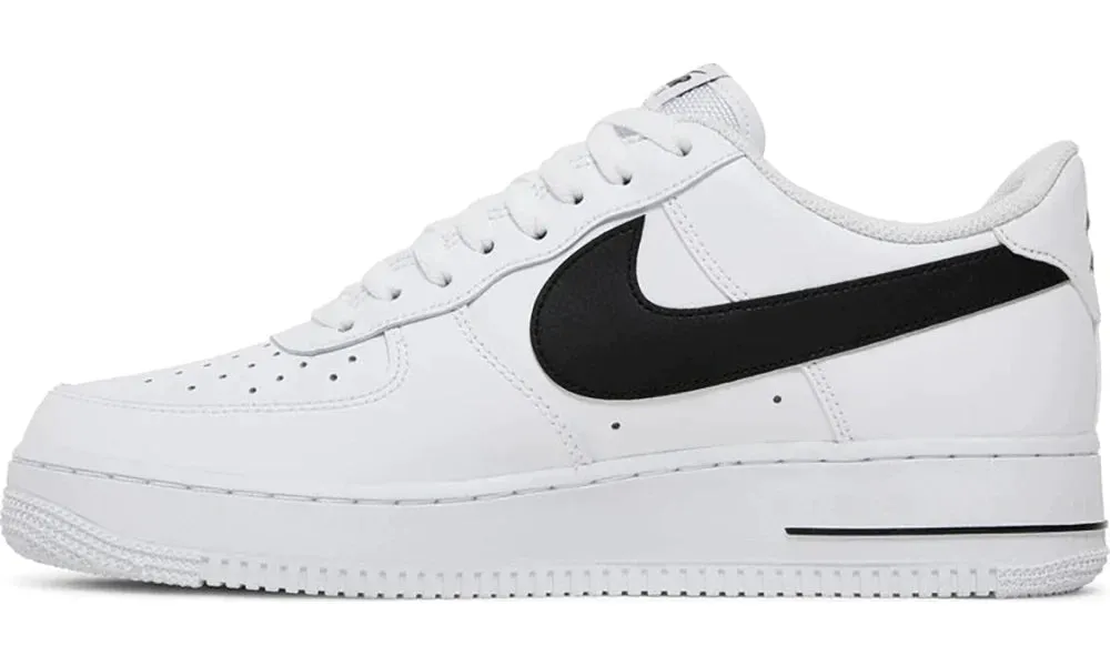 Air Force 1 '07 'Cut Out Swoosh - White Black'