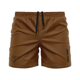Base Collection men's FC shorts, brown/black