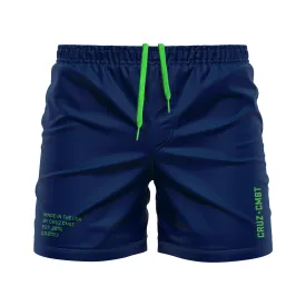 Base Collection men's FC shorts, light navy/green