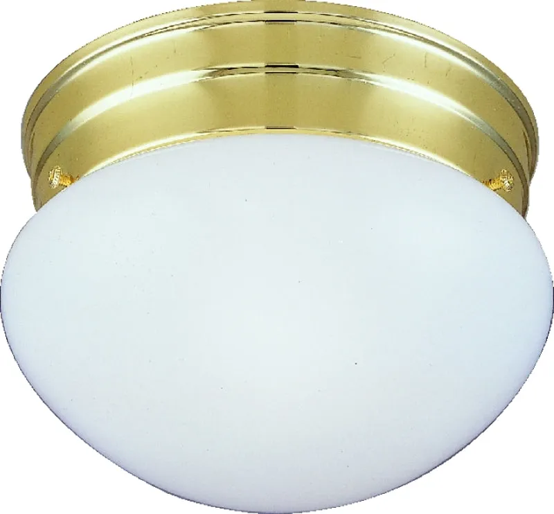 Boston Harbor F13BB01-68543L Single Light Round Ceiling Fixture, 120 V, 60 W, 1-Lamp, A19 or CFL Lamp :EA: QUANTITY: 1
