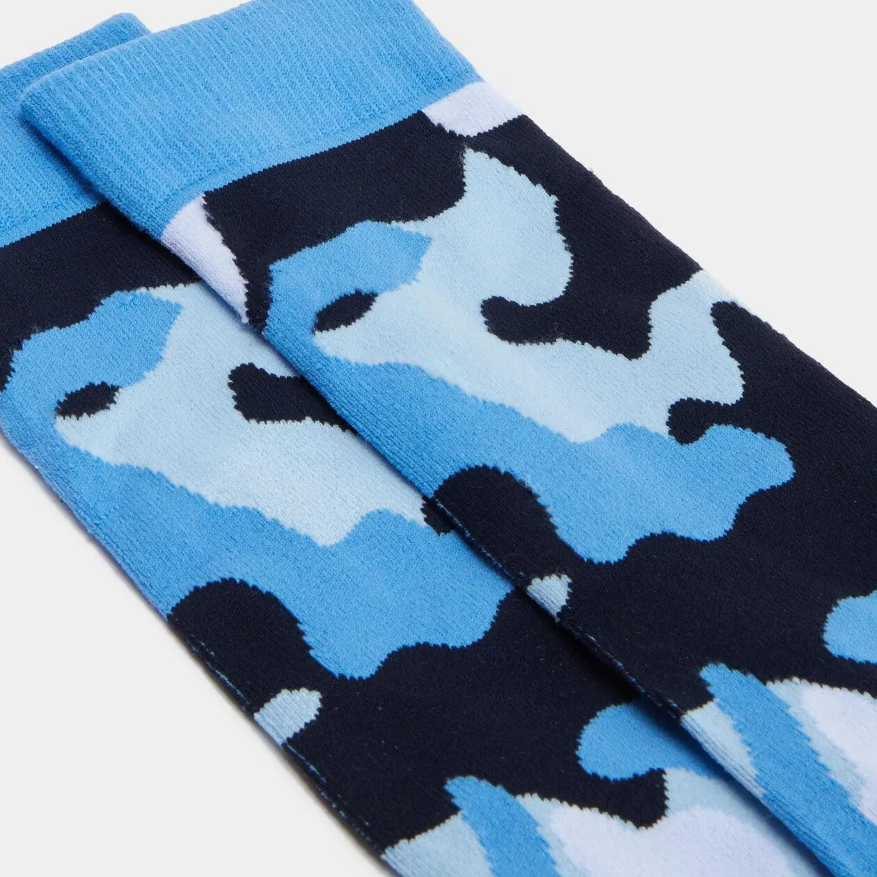 Camo Circle G's Compression Crew Sock Cielo - AW24