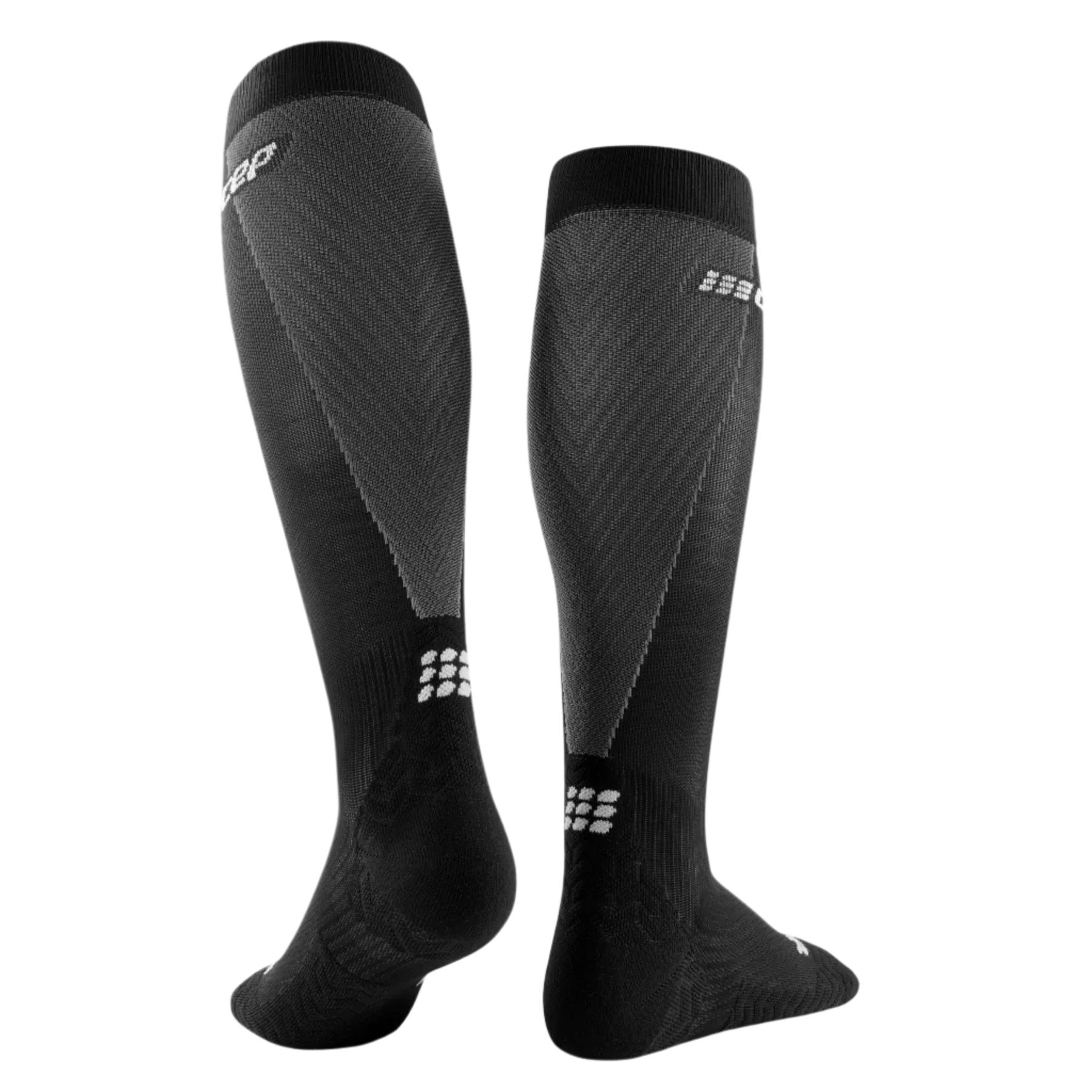 CEP | Ultralight Tall Compression Socks | Men's | Black/Grey