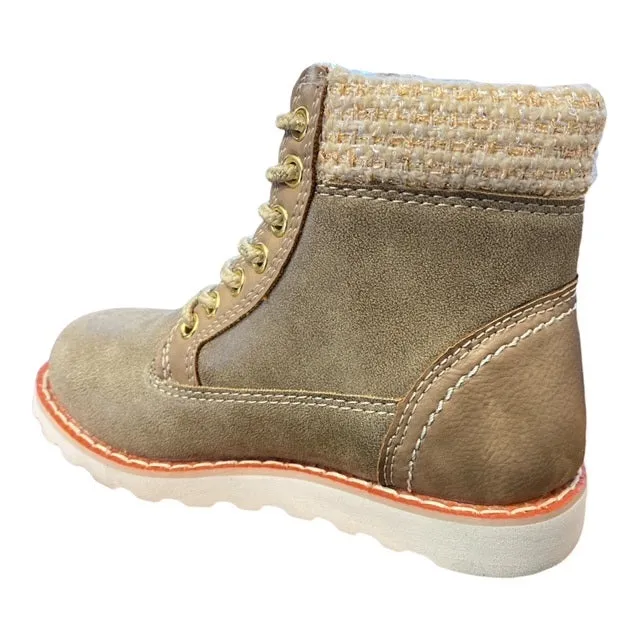 Champion scarponcino da ragazza Upsate G ps S30741-F16-5186 marroncino