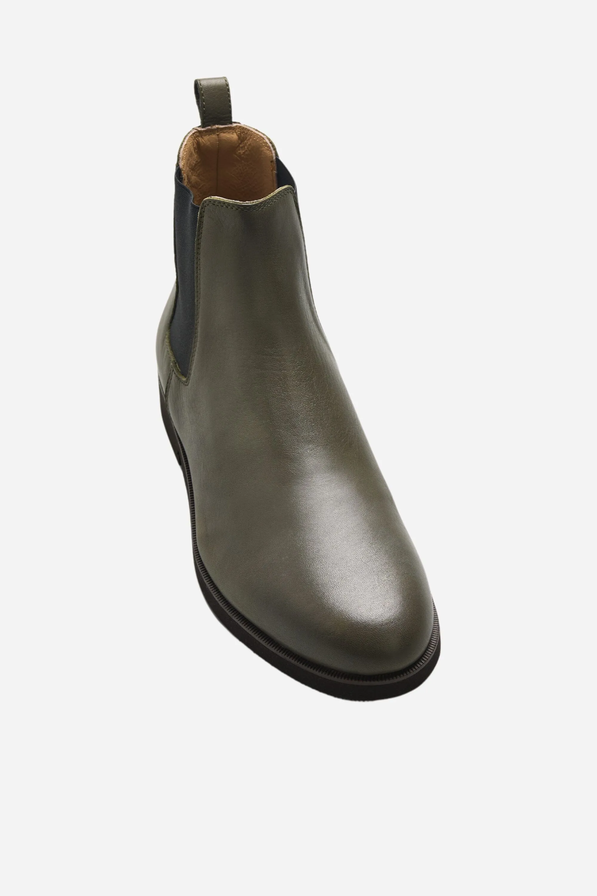 Chelsea Boots - Military Green Calf