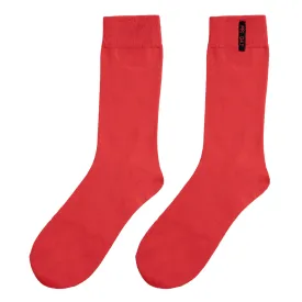 Chokore Stylish Cotton Socks (Red)