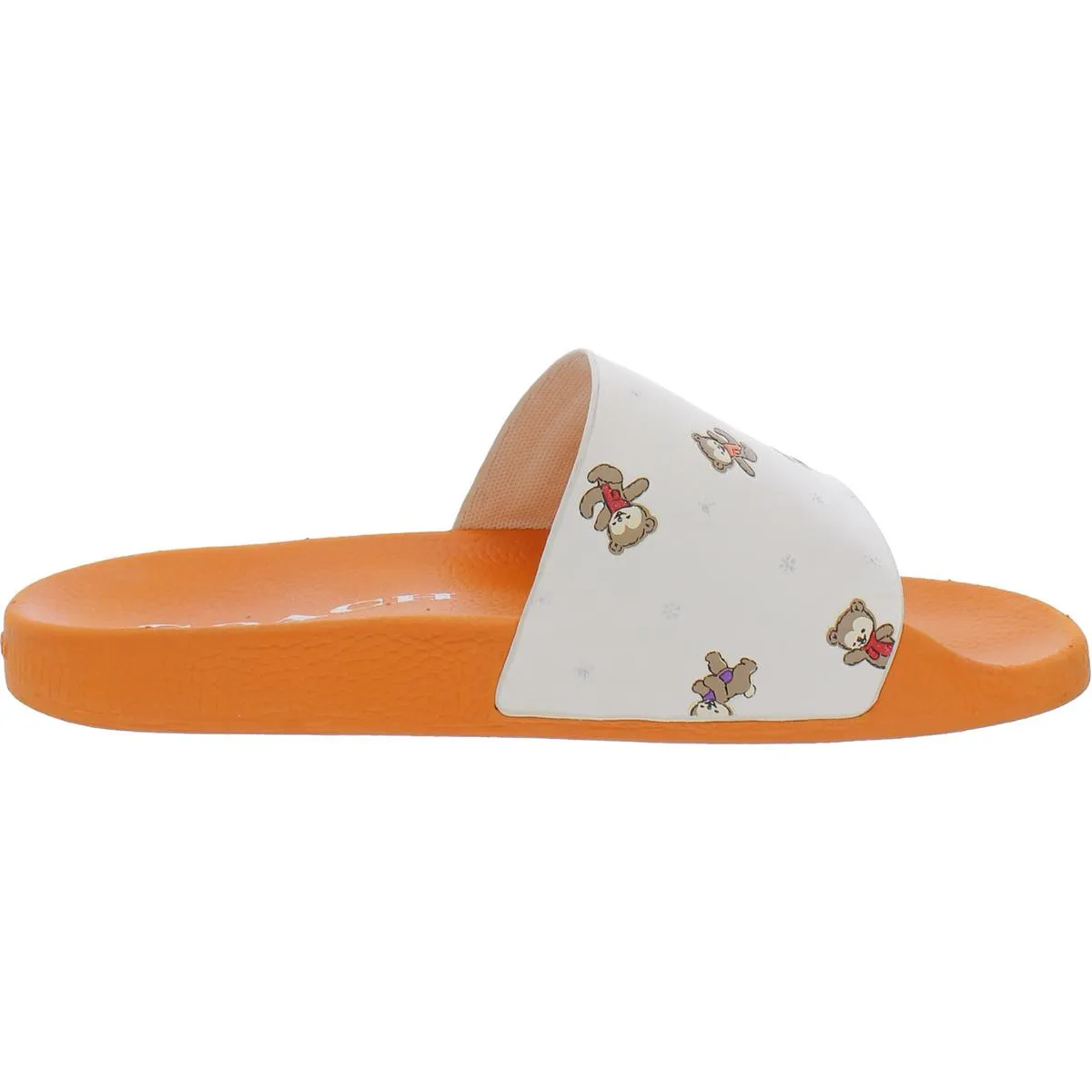Coach Womens Udele Printed Slide Sandals