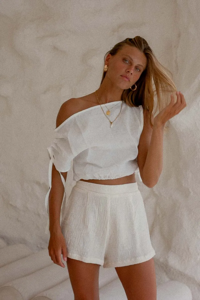 Cotton Gauze Shorts