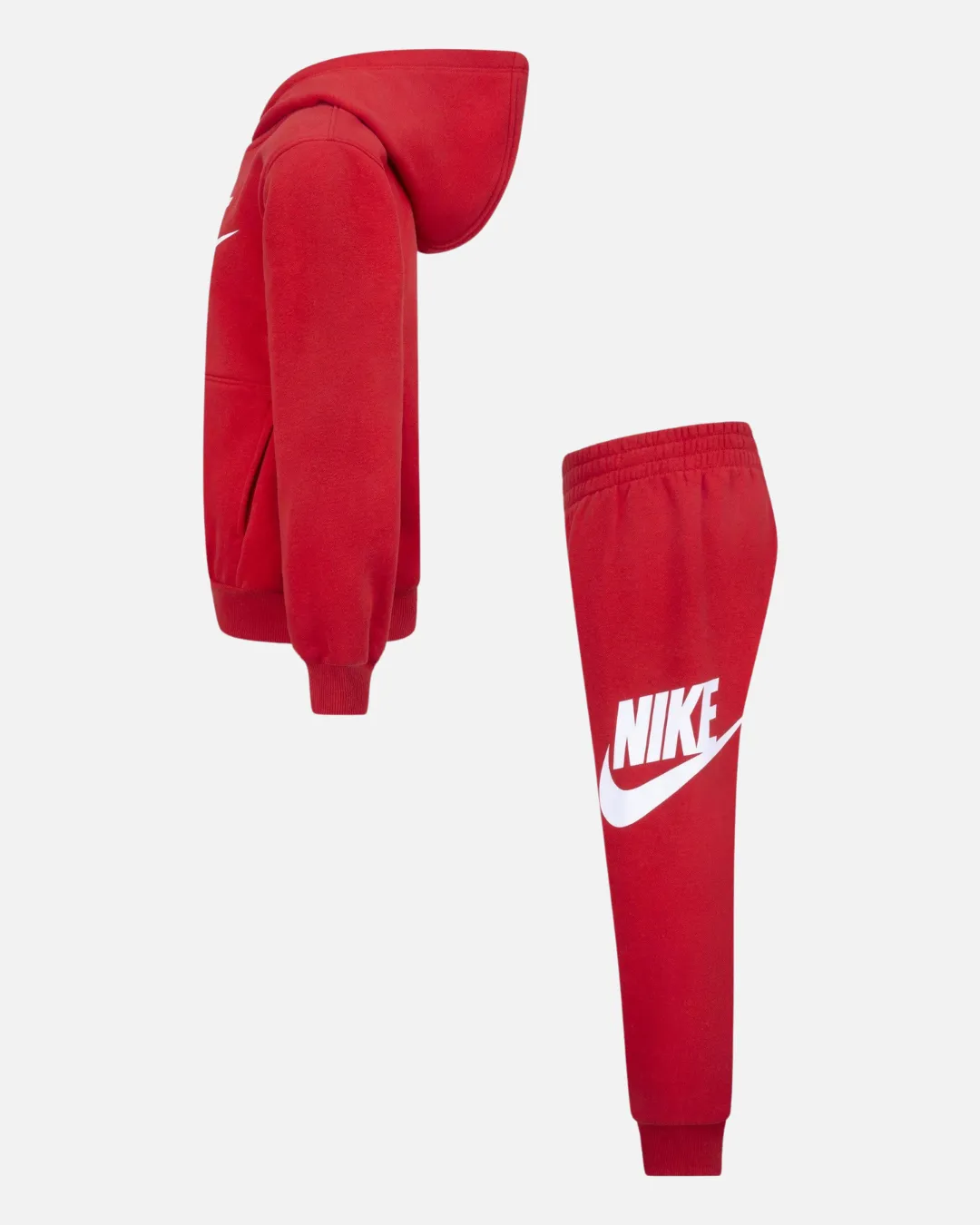 Ensemble survêtement Nike Club Fleece Enfant - Rouge/Blanc