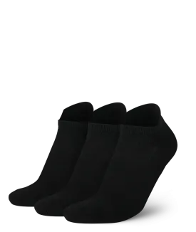 Everyday Merino Ankle Socks Black 3-Pack