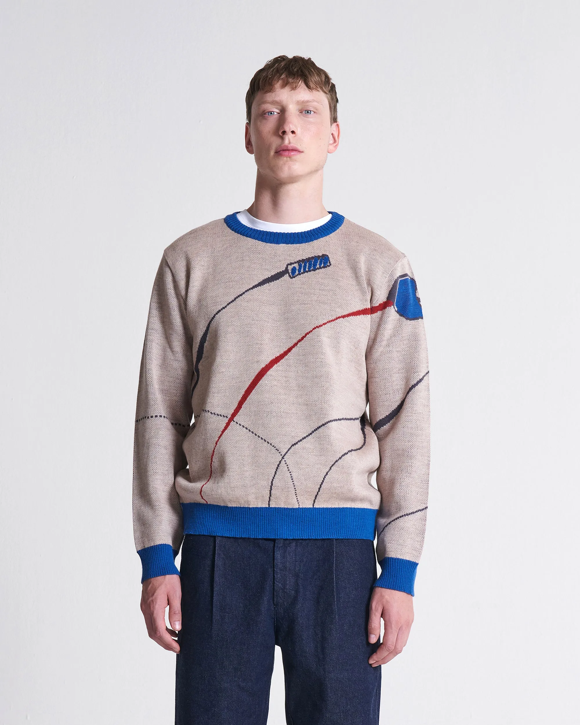 FIELDS x Andile Dyalvane Sweater in Wool & Mohair