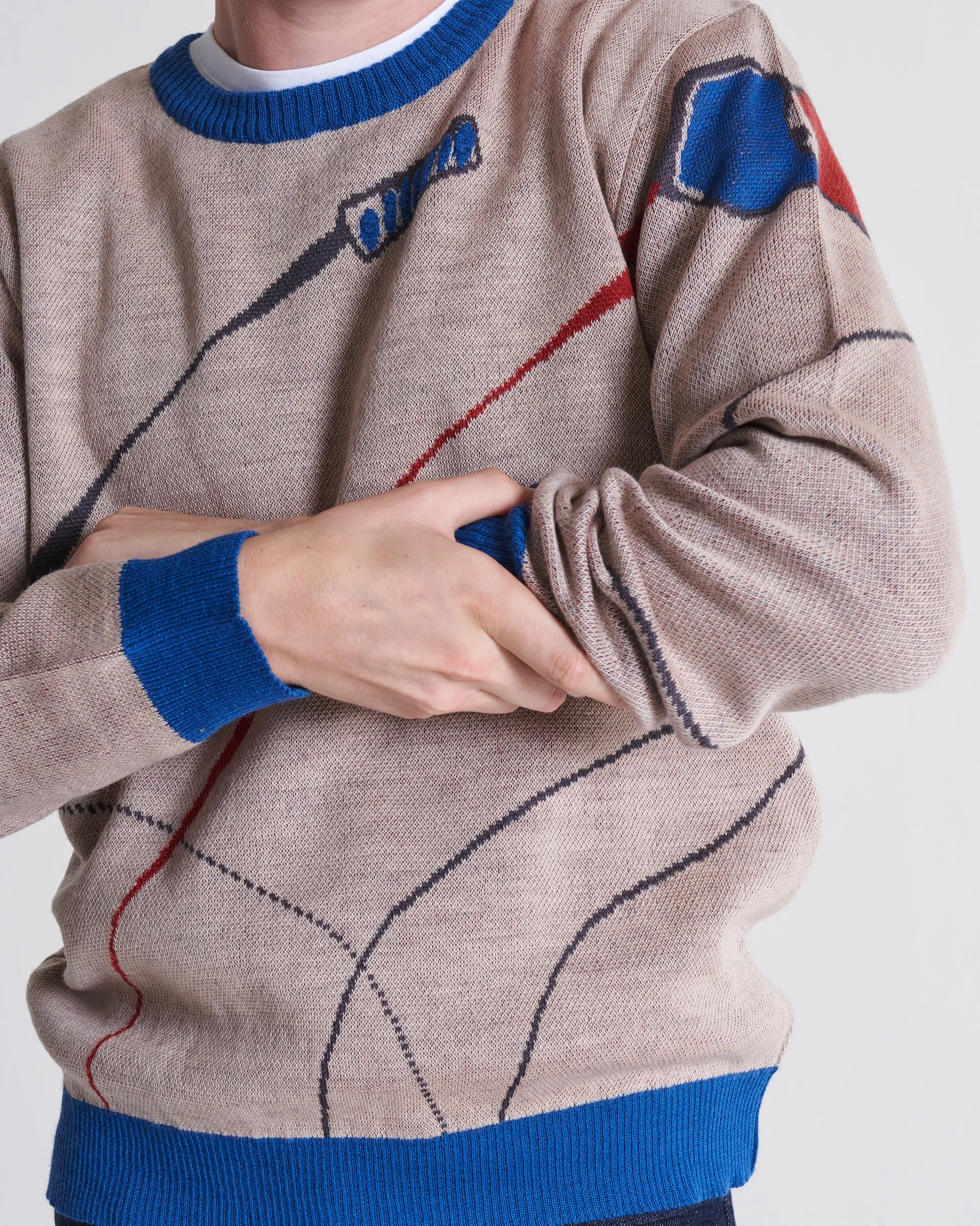 FIELDS x Andile Dyalvane Sweater in Wool & Mohair