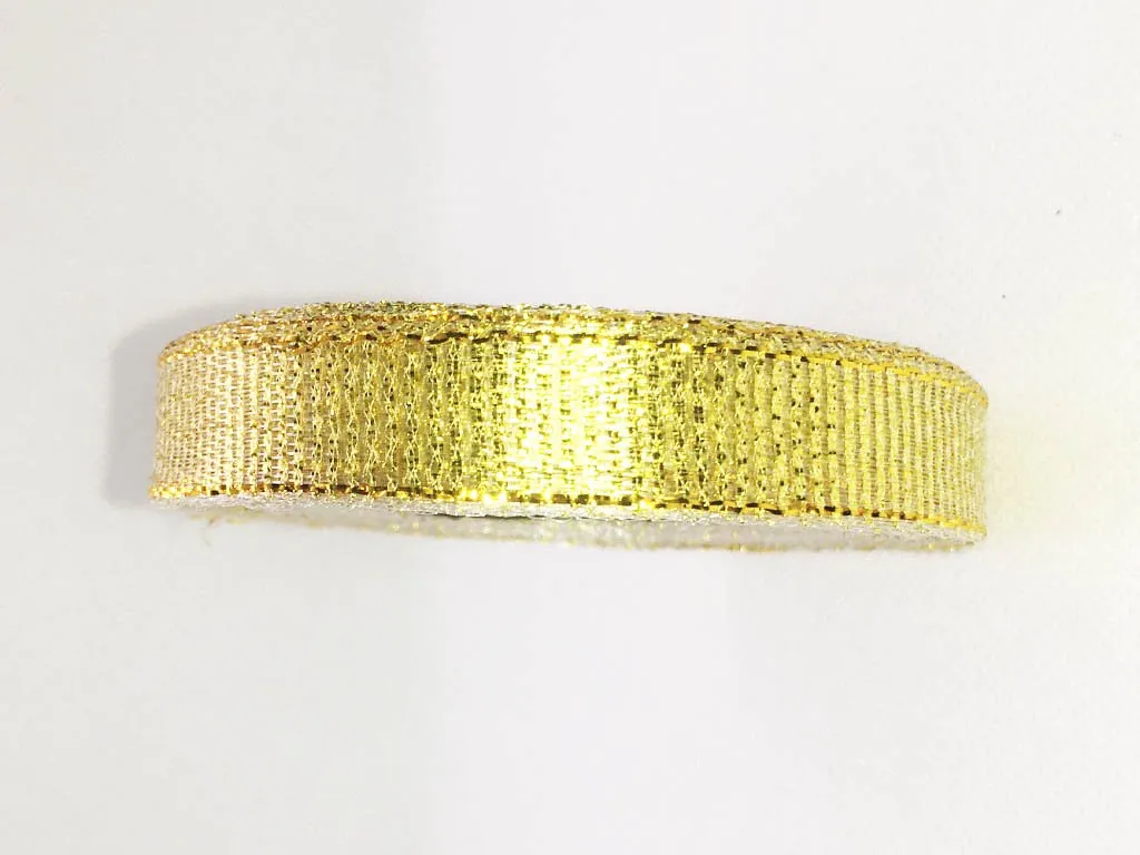 Golden Satin Ribbon- 13 mm