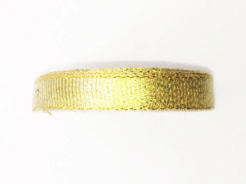 Golden Satin Ribbon- 13 mm