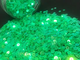Green Circular Sequins