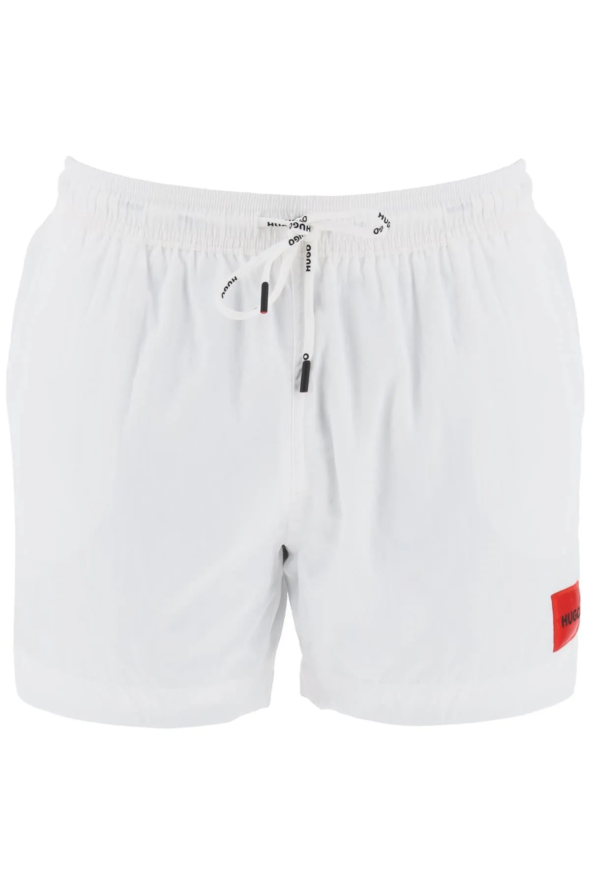 Hugo Dominica Sea Bermuda Shorts White