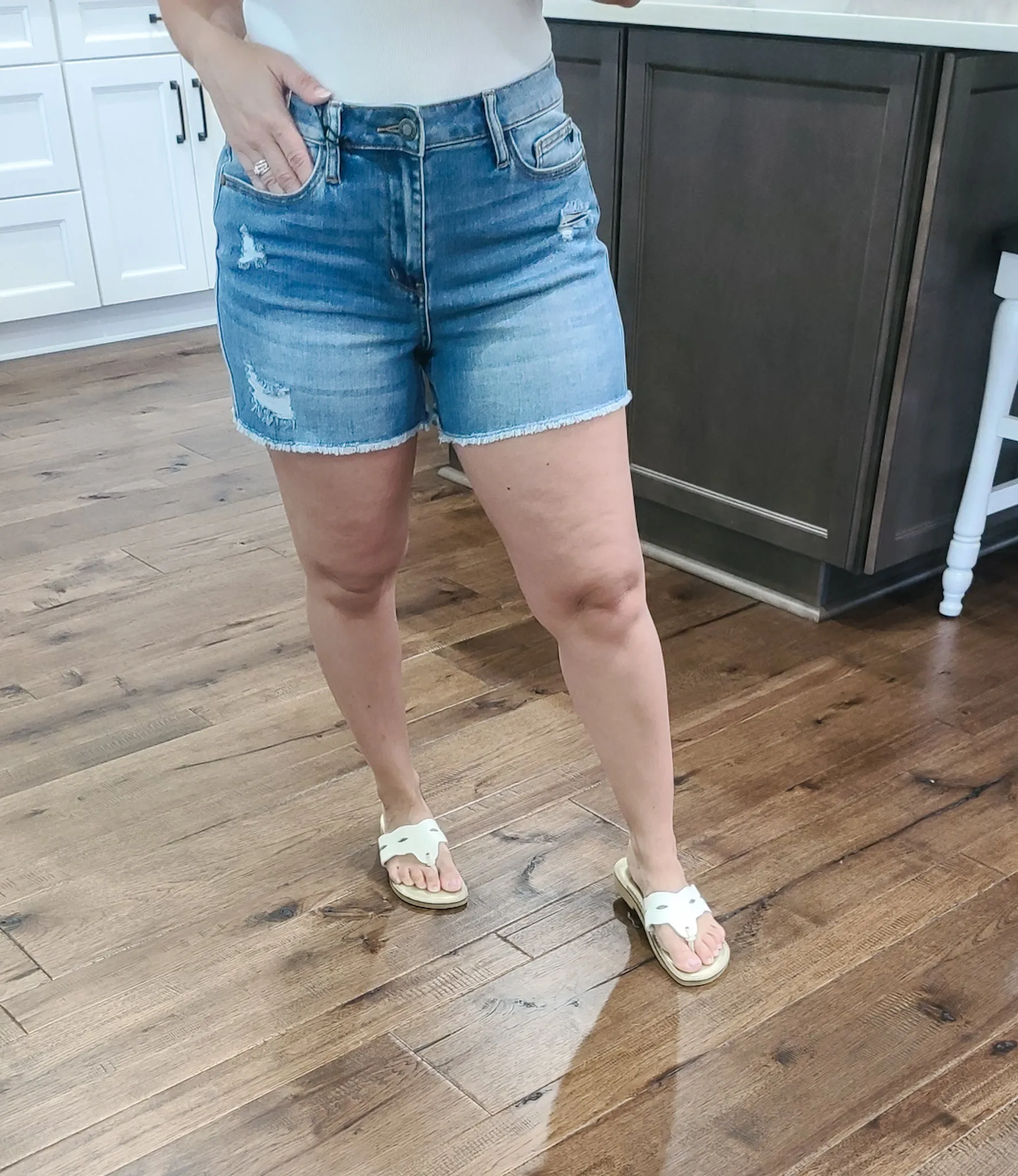 Judy Blue Gemma High Rise Shorts