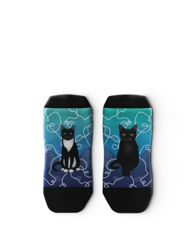 Kitten Around Ankle Socks