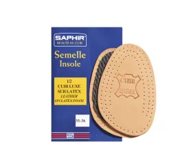 Leather & Latex Half Insoles