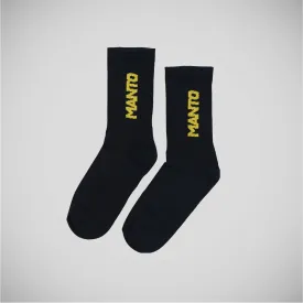Manto Logotype 23 Socks Black