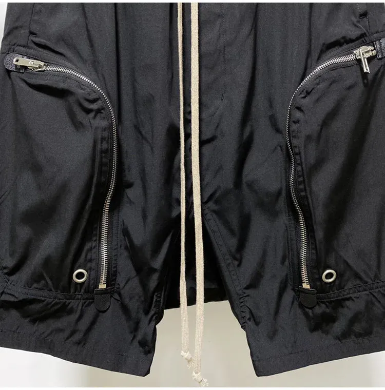 Men's High Street Knee-Length Solid Shorts
