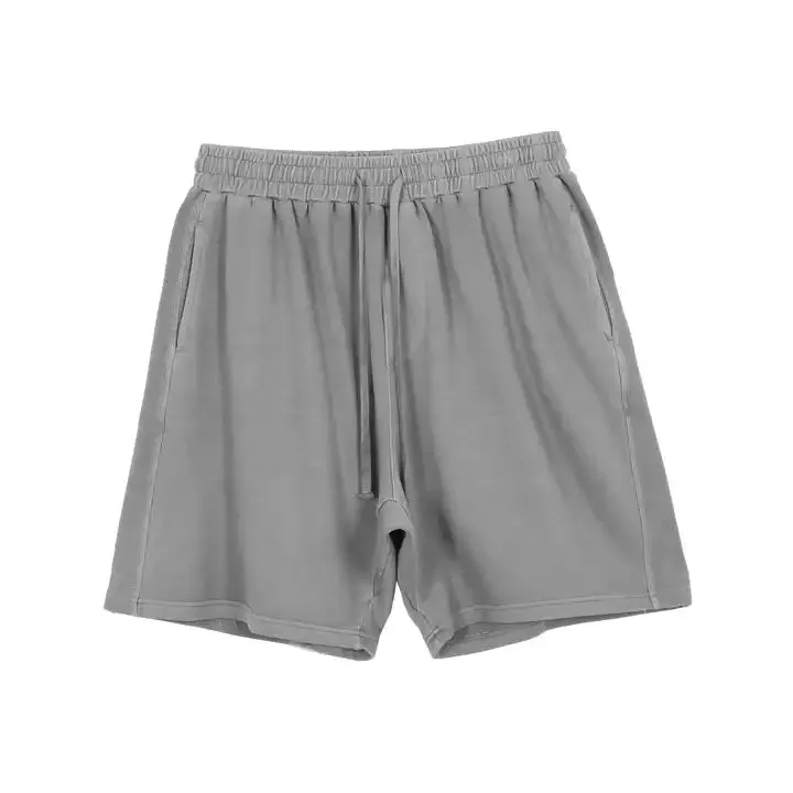 Men's Solid Gym Striped Shorts With Pockets