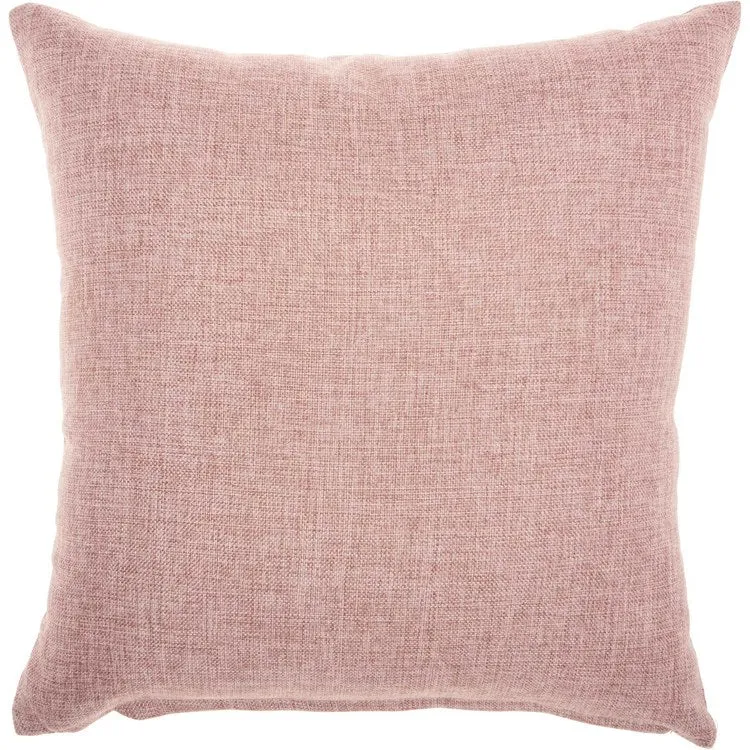 Mina Victory Life Styles Home Sweet Home Lavender 18" x 18" Throw Pillow