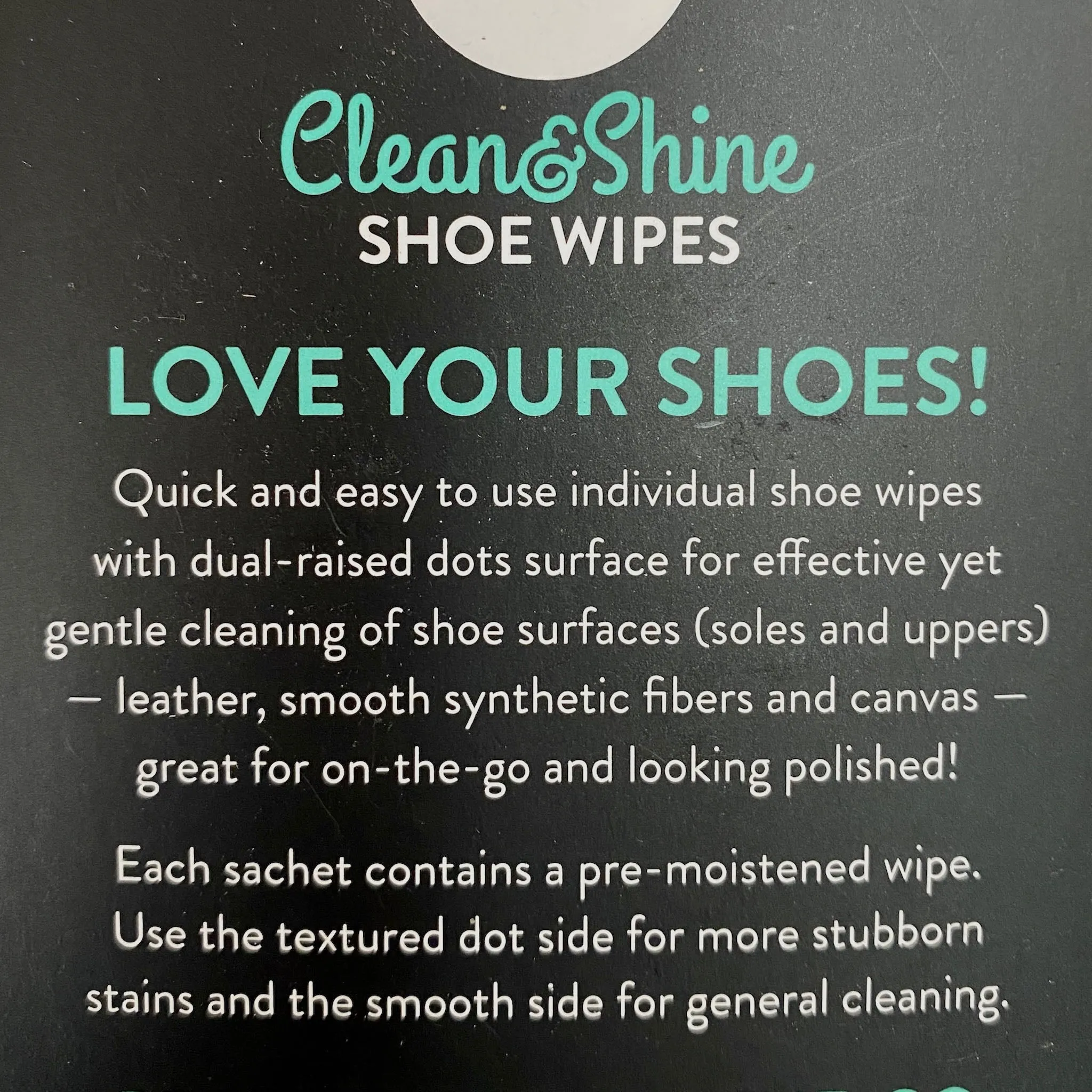 MINX Shoe Wipes