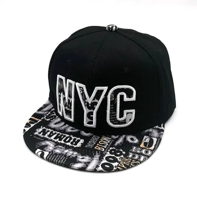 New Brand NYC Graffiti Baseball Cap