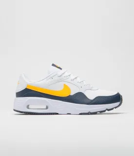Nike Air Max SC Shoes - White / Laser Orange - Thunder Blue