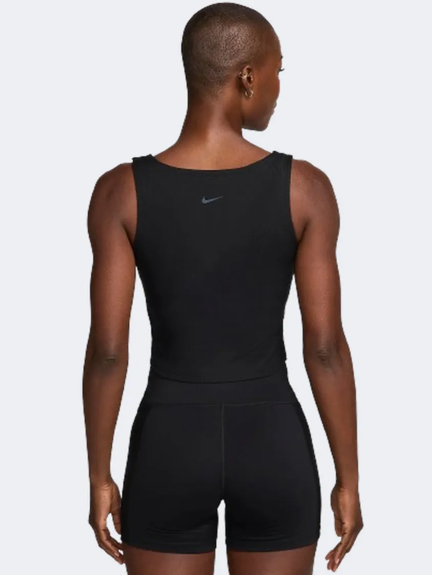 Nike One Fitted Rib Women Training Tank Black