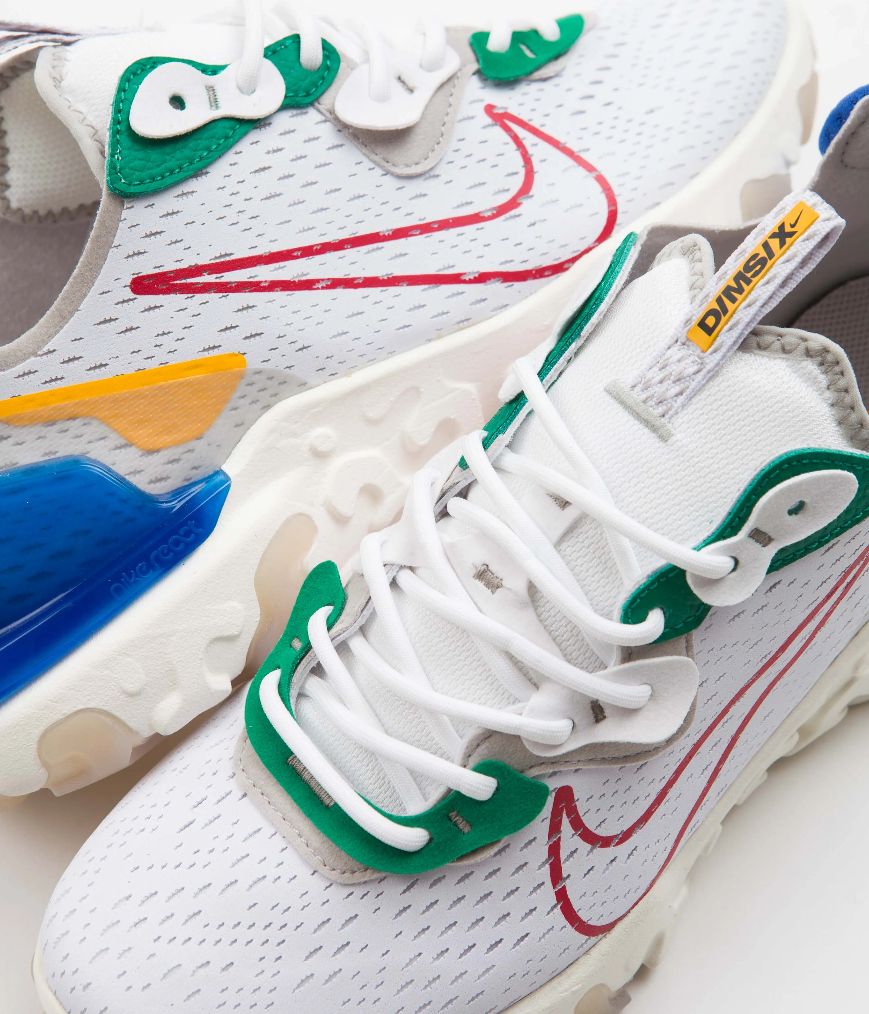 Nike React Vision Shoes - White / University Red - Sail - Game Royal