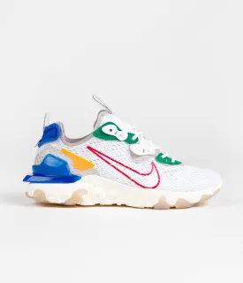 Nike React Vision Shoes - White / University Red - Sail - Game Royal