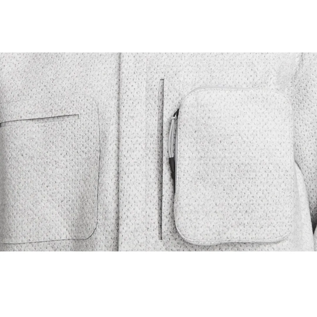 Nike Techi   Pack Grey Overshirt Jacket