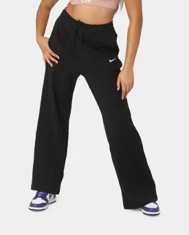 Nike Women's Nike Sportswear Jersey Rib Wide Leg Pants Black/White
