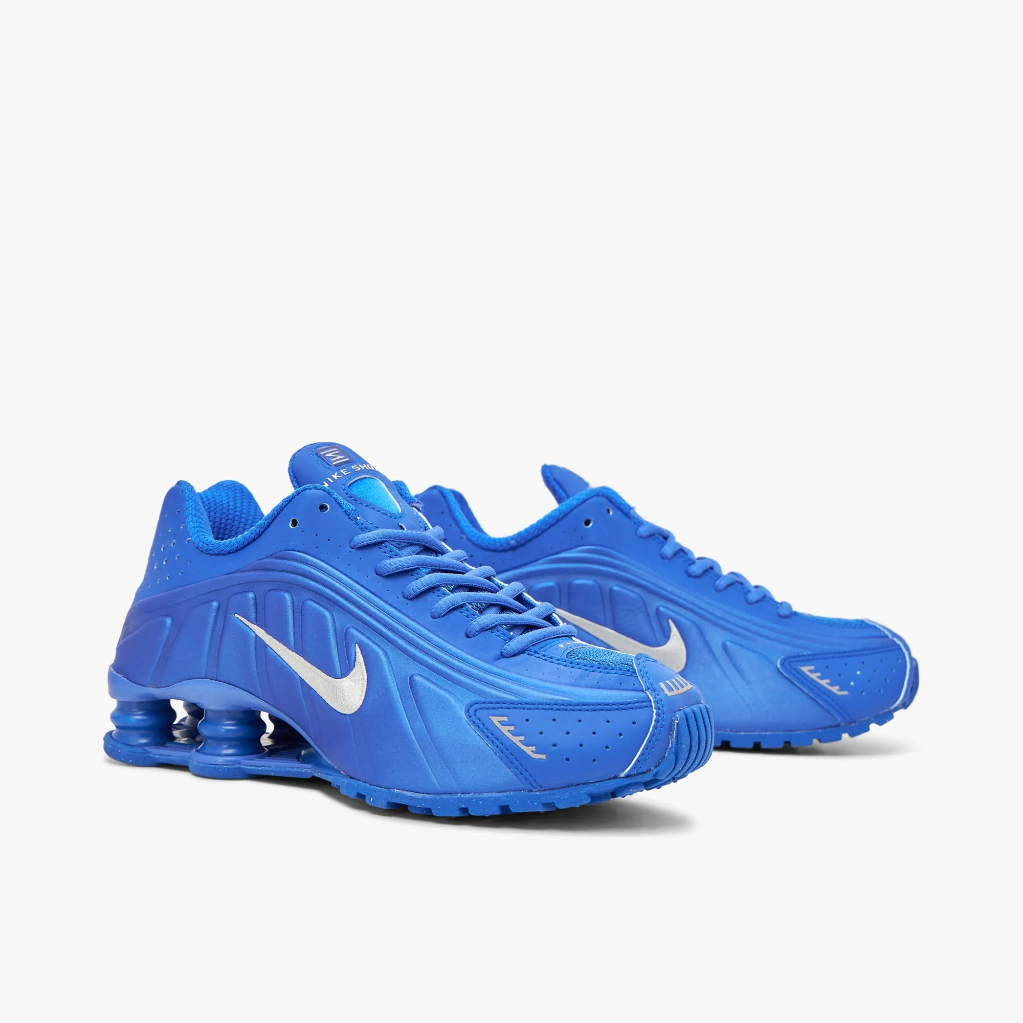 Nike Women's Shox R4 Racer Blue / Metallic Silver
