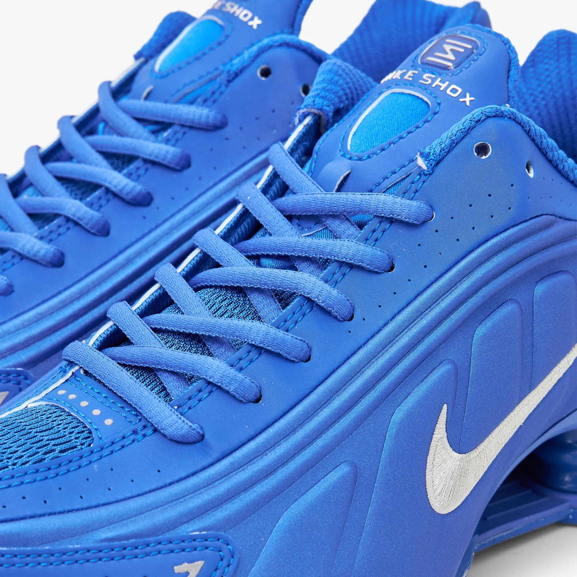 Nike Women's Shox R4 Racer Blue / Metallic Silver
