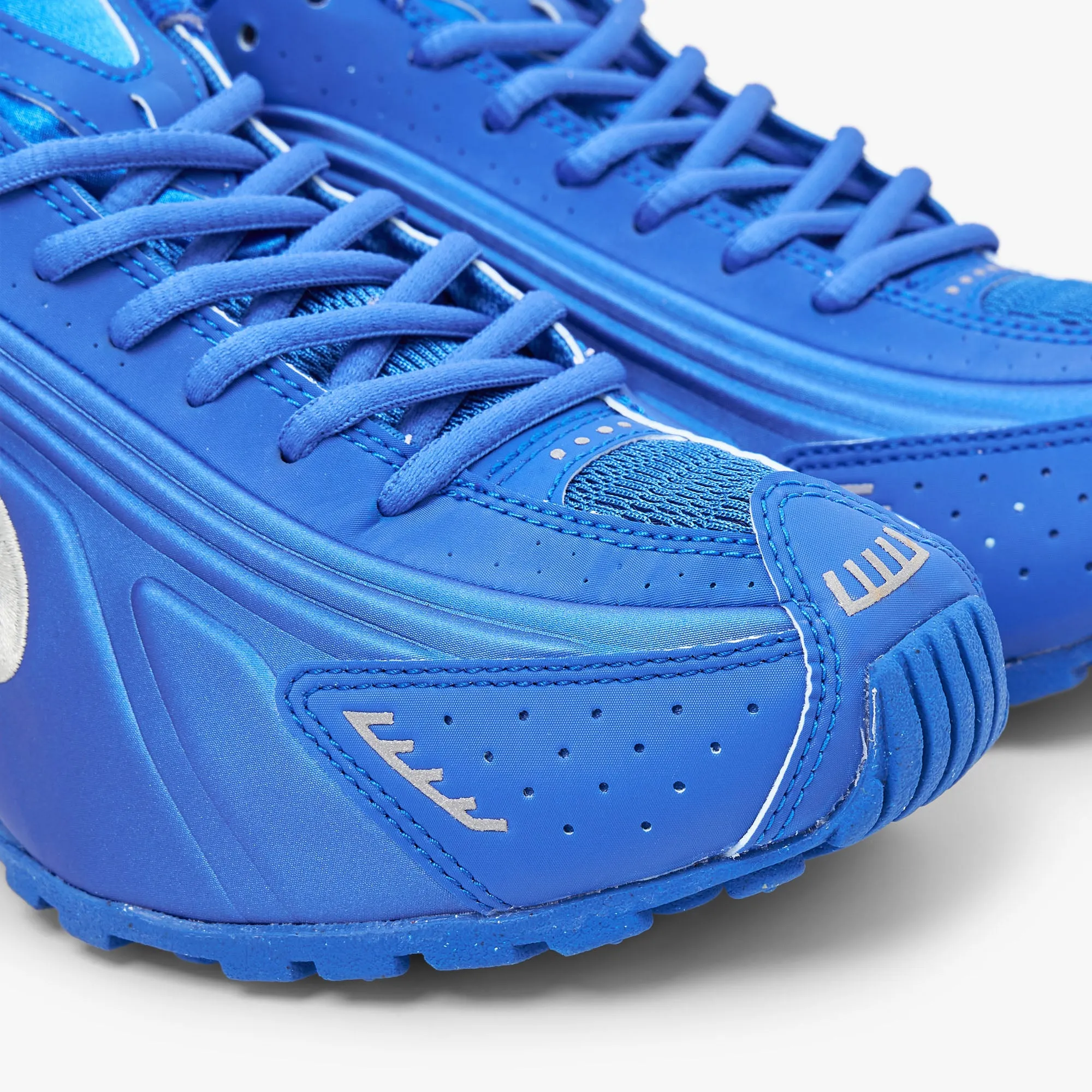 Nike Women's Shox R4 Racer Blue / Metallic Silver