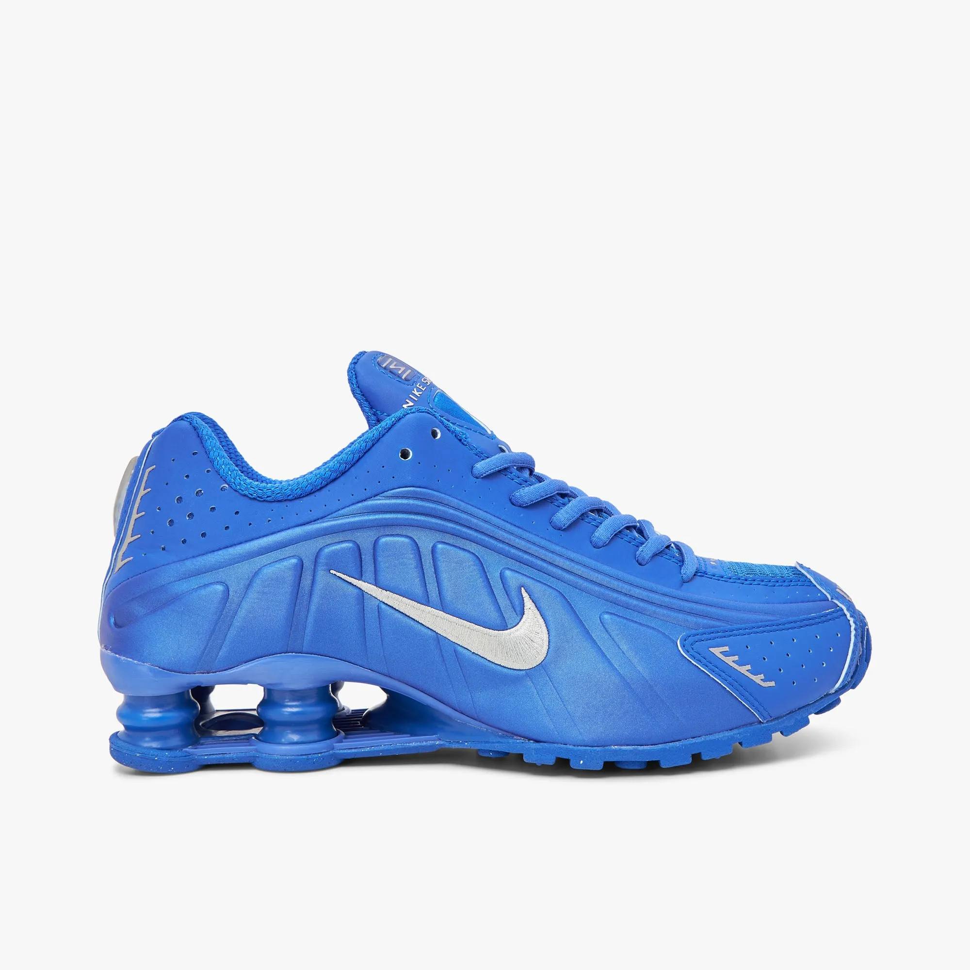 Nike Women's Shox R4 Racer Blue / Metallic Silver