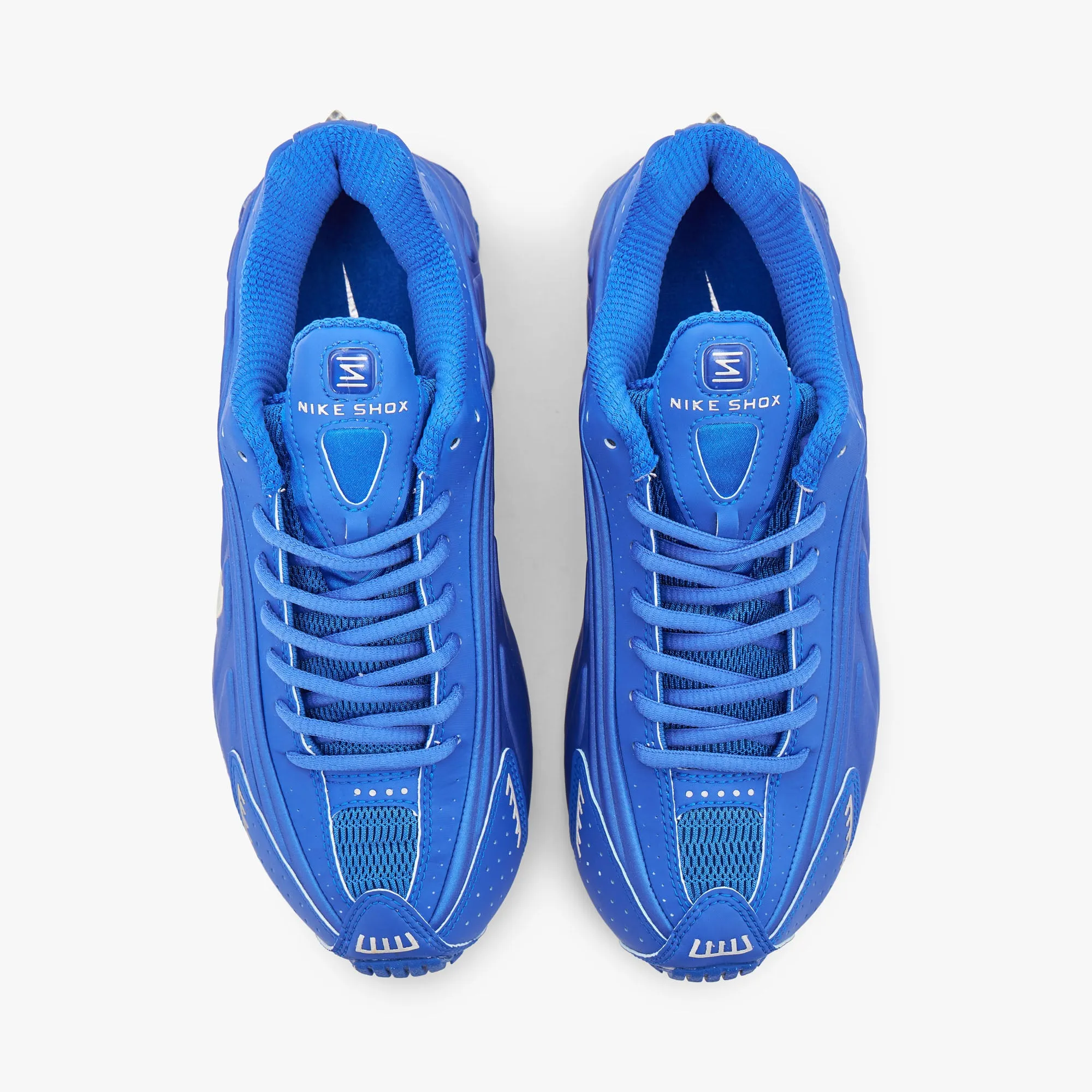 Nike Women's Shox R4 Racer Blue / Metallic Silver