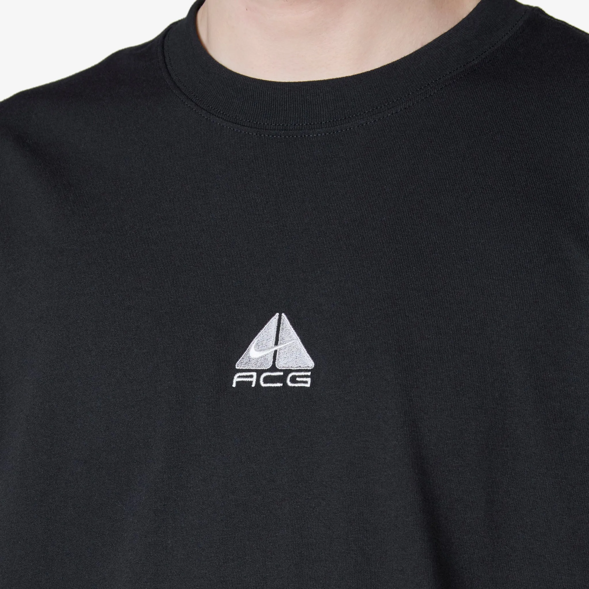 NRG ACG LBR Lungs T-Shirt Black | Lt Smoke Grey | Summit White