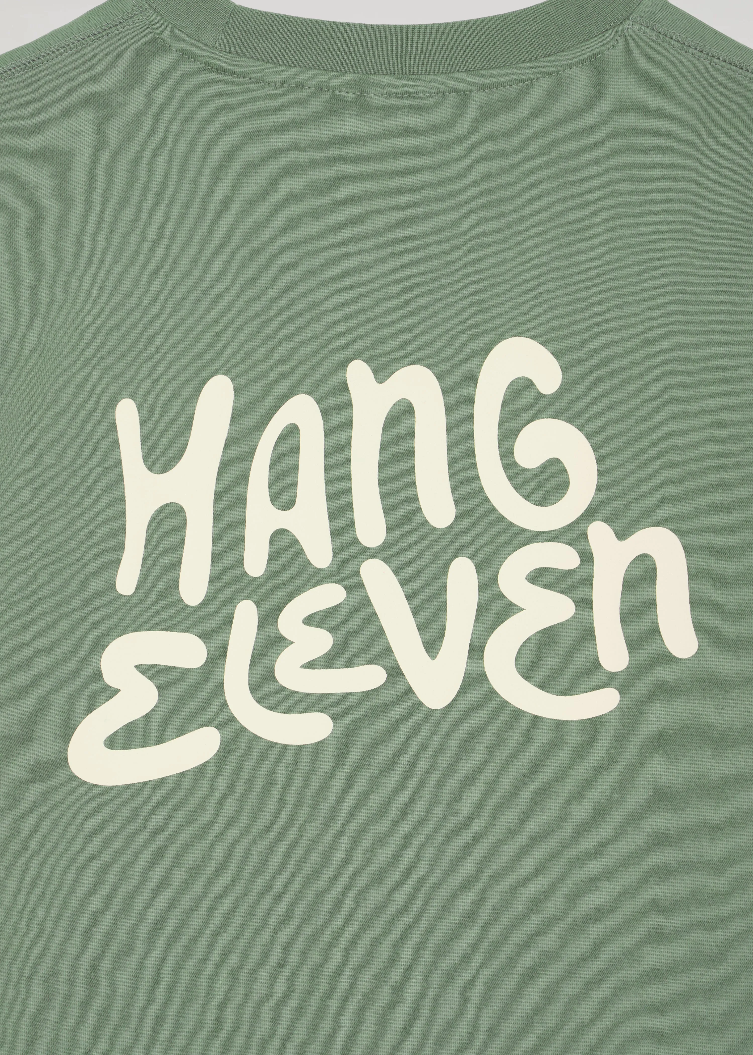 Organic Brand Tee - Slate Green