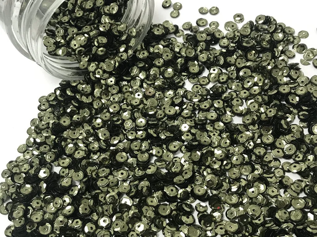 Pale Green Circular Sequins