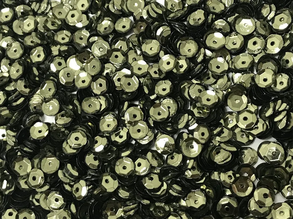 Pale Green Circular Sequins
